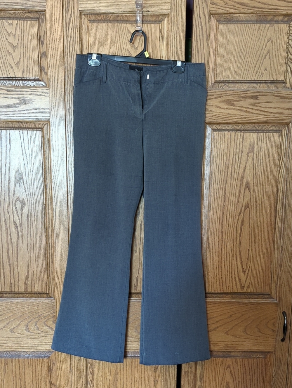 Star City Charcoal Boot Cut Dress Pants